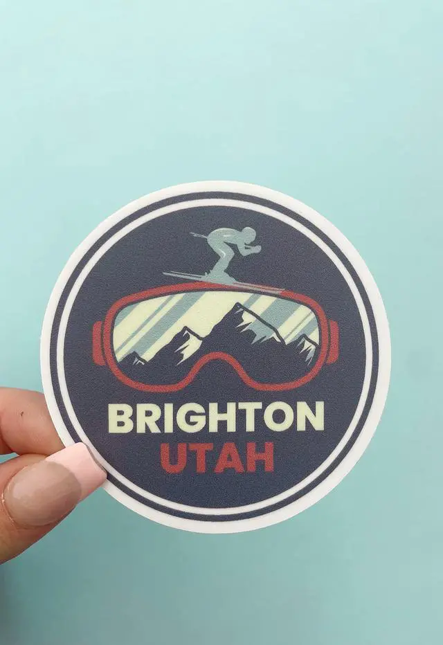 Alt view image 4 of 5 - Ski Resort Sticker Pack 15 Pack, (Waterproof Vinyl Decal for Car, Water Bottle, Laptop, iPad, Window, Cooler, Luggage, Bumper, Toolbox, Locker), 3 inch