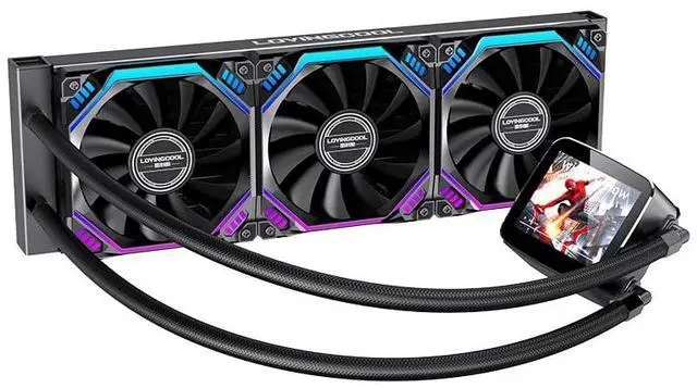 Main image of CPU Liquid Cooler LC-B360-X 2.4IPS Screen Gaming Computer Processor ARGB CPU Fan Water Cooling with Display Customizable for Images. Intel LGA 2066/2011/1700/1366/1200/115X and AMD AM4/AM5.