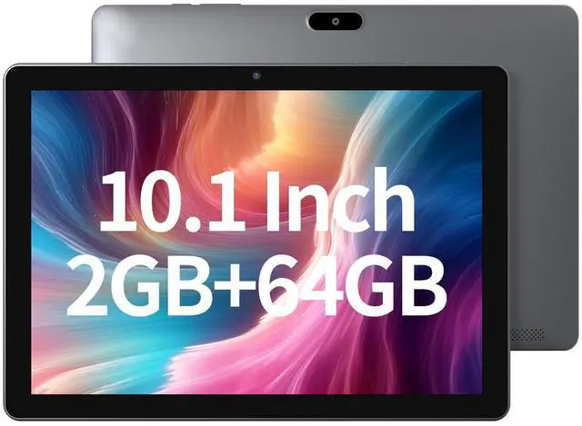 Main image of SAIWAN Tablet Android 10 inch with 64GB ROM, 2GB RAM, 512GB Expandable, Quad-Core, 2MP + 8MP Dual Camera, HD IPS Screen, Wi-Fi, Stable Tablet with 6000mAh Battery