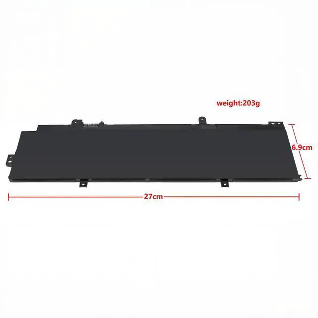 Alt view image 3 of 5 - Genuine Battery SB10W51965 SB10W5196B SB10W51964 L21C4P71 L21D4P71 L21L4P71 5B10W51864 5B10W51866 L21M4P71 5B10W51865 5B10W51863 5B10W51867 Replacemetn for Lenovo Thinkpad T14 Gen 3 G4 AMD