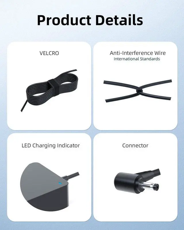 Alt view image 4 of 5 - AC Charger Compatible with Asus 15 M509 M509D M509DA M509DJ M509DL 14 M409DL M409DJ M409DA M409D M409 Laptop Power Supply Cord