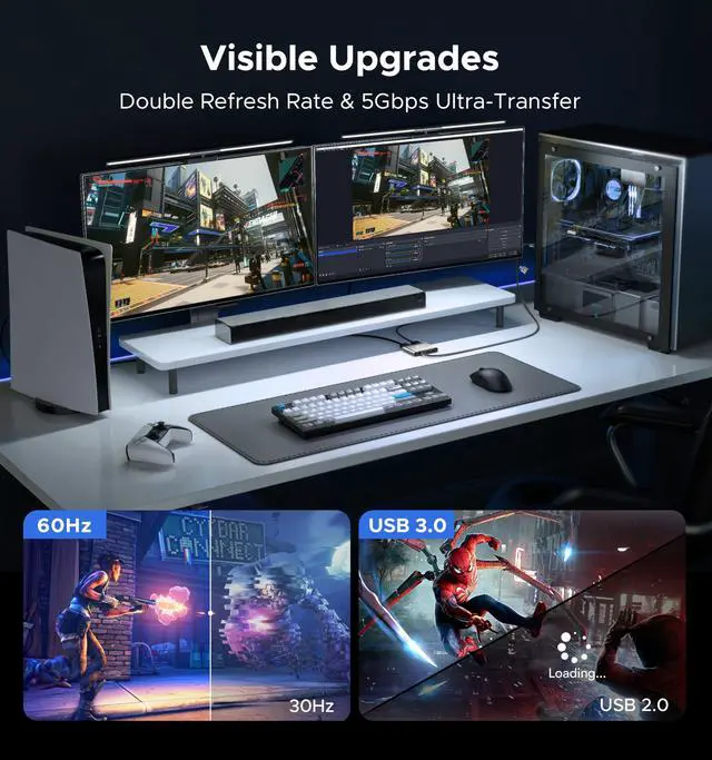 Alt view image 4 of 5 - ByteWave USB 3.0 HDMI Capture Card, [Metalshell, 4K Loop Out, No Latency] Full HD 1080P60 HDMI to USB C Audio Video Game Capture Device for Streaming, Cam Link Compatible with Switch2/PS5/Xbox/PC/OBS