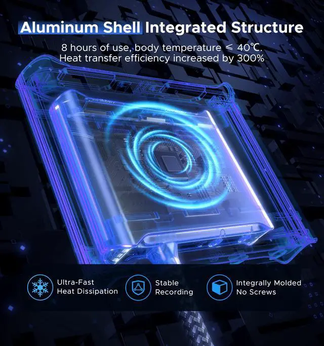 Alt view image 5 of 5 - ByteWave USB 3.0 HDMI Capture Card, [Metalshell, 4K Loop Out, No Latency] Full HD 1080P60 HDMI to USB C Audio Video Game Capture Device for Streaming, Cam Link Compatible with Switch2/PS5/Xbox/PC/OBS