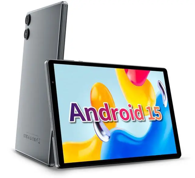 Main image of VASOUN Android 15 Tablet 10.1" HD IPS Display, 8GB RAM (3+5GB Extended) 32GB, 6000mAh Touchscreen 8H Battery, WiFi 6, BT 5.0, Dual Camera, Tablets 2025