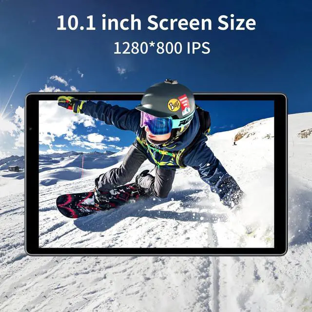 Alt view image 5 of 5 - VASOUN Android 15 Tablet 10.1" HD IPS Display, 8GB RAM (3+5GB Extended) 32GB, 6000mAh Touchscreen 8H Battery, WiFi 6, BT 5.0, Dual Camera, Tablets 2025