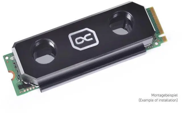 Alt view image 2 of 5 - Alphacool HDX Apex Acetal M.2 2280 SSD Cooler