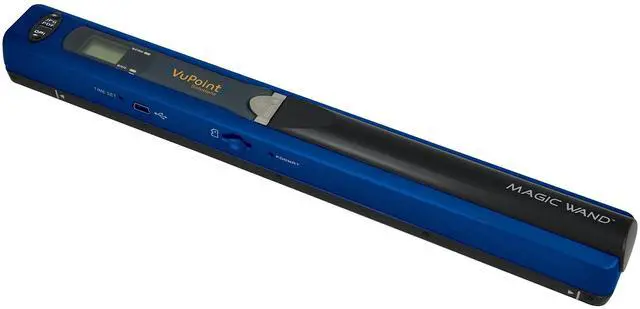 Main image of VuPoint Magic Wand Hand Scanner - PDS-ST415BU-VP Blue