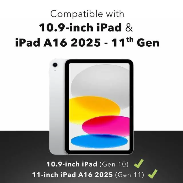 Alt view image 2 of 5 - ZAGG InvisibleShield Glass Screen Protector for iPad A16 2025 11th/10th Generation 2022 10.9 Inch - 3X Stronger Tempered Glass, Impact & Scratch Protection, Anti-Fingerprint, Easy Install, Clear