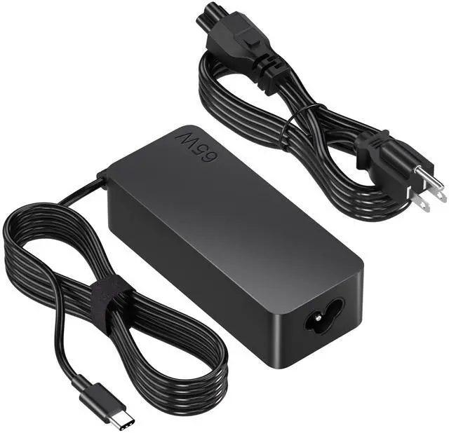 Main image of Lenovo Laptop Charger, 65W 45W AC Adapter USB C Power Supply Computer Charger Power Cord for Lenovo Ideapad Thinkpad,MacBook Pro,HP,Dell,Samsung,Nintendo Switch and More USB C Laptops or Phones
