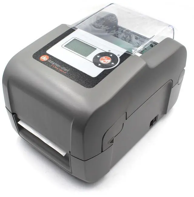 Main image of GETPARTS EP2-00-0H000P00 Datamax E-Class E-4206P Mark III Professional Label Printer Model, LAN USB Serial Interface, with AC Adapter