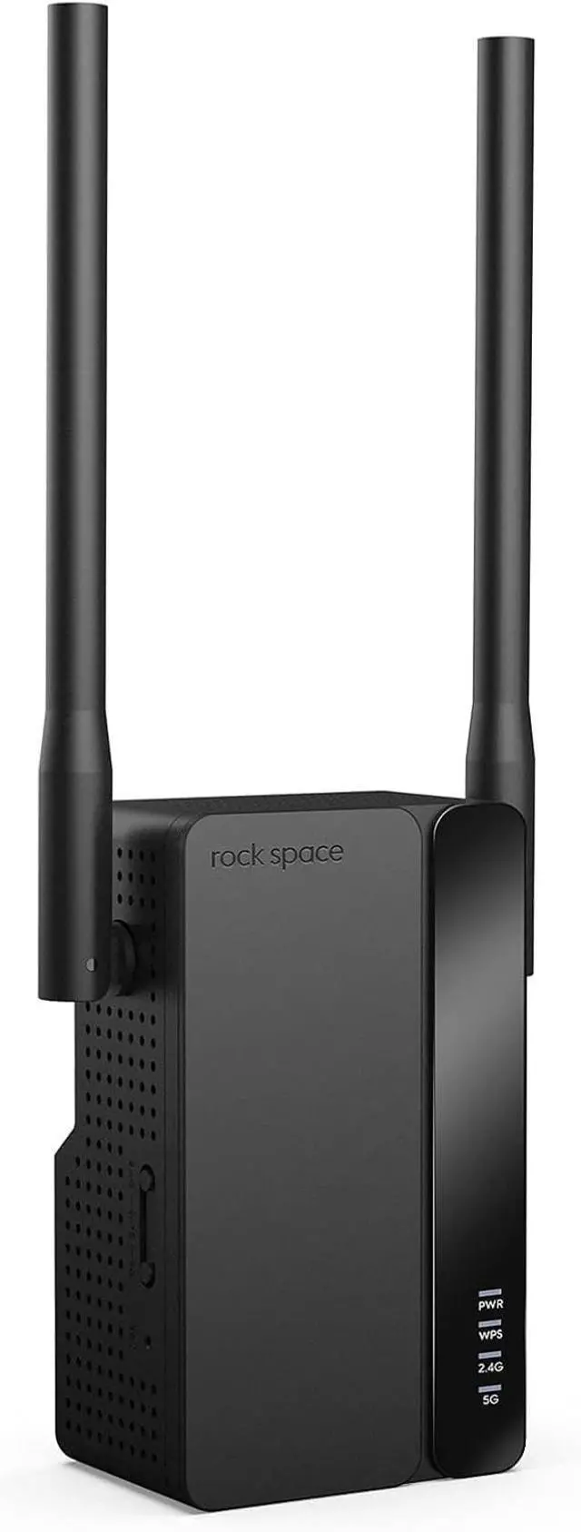 Main image of Rockspace WiFi 6 Extender: Up to 3000 Sq. Ft. Coverage, 50+ Devices, Dual-Band, 1.8Gbps Speed, 4 Antennas, AP Mode with Gigabit Port for Home & Gaming AX1800 (AX1800 Black 02)