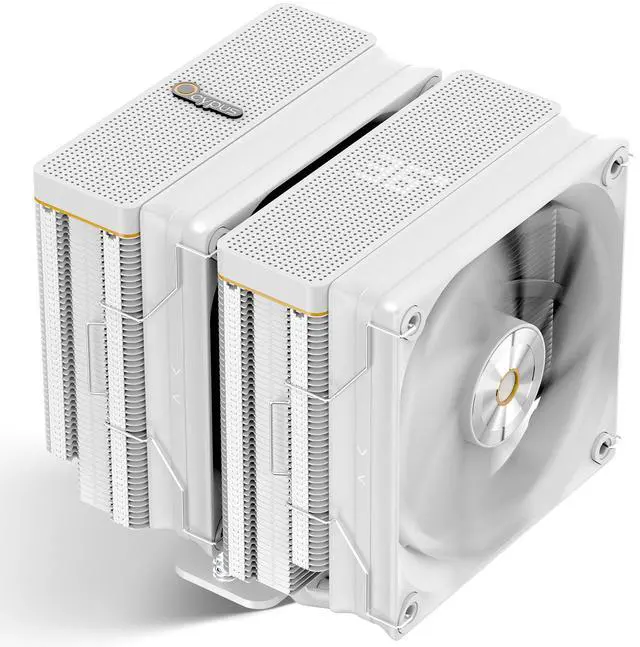 Main image of Iota A62 WH CPU Cooler,CPU Air Cooler with New Digital Display,6 Copper Heat Pipes,120MM FDB Fans,CPU Cooling Fans for AMD AM4/AM5,Intel LGA 115X/1200/1700/1851