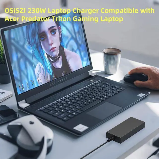 Alt view image 2 of 5 - OSISZI 230W Laptop Charger Compatible with Acer Predator Helios Neo 300 16 18 Gaming Laptop PHN16-71 PHN16-72 PHN18-71 PHN14-51 Nitro 17 16 AN17 AN16 Power AC Adapter 5.5 * 1.7mm