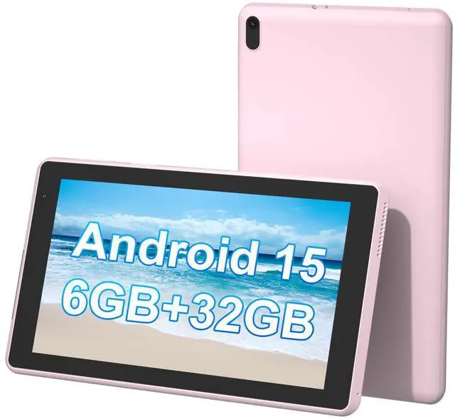 Main image of CUPEISI Tablet Android 15, 7 inch Tablet, 6GB RAM+32GB ROM/ 1TB Expandable Tableta, 1.6Ghz Quad-core Processor Computer, 1024 * 600 IPS 7'' HD Touch Screen, 5MP Camera, WiFi, Game, Bluetooth