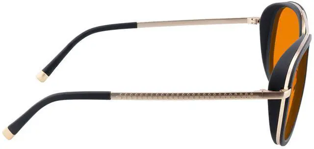 Alt view image 4 of 5 - GUNNAR Computer Glasses - Dume, Gold, Amber Max Lens - Blue Light Blocking & Anti Glare