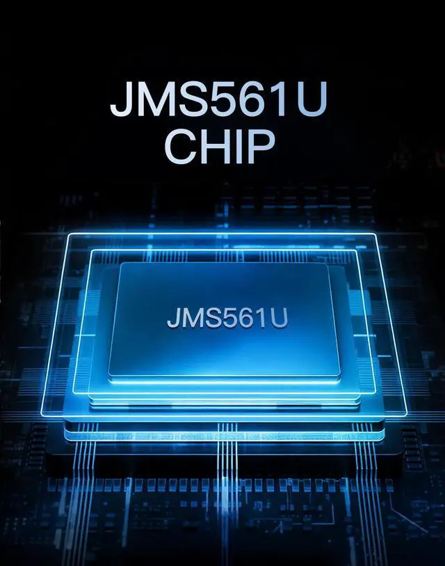 Alt view image 3 of 5 - Inateck RGB SATA to USB 3.0 Hard Drive Docking Station with Offline Clone, for 2.5 and 3.5 Inch SATA HDD and SSD, Supports UASP, SA02004 Black