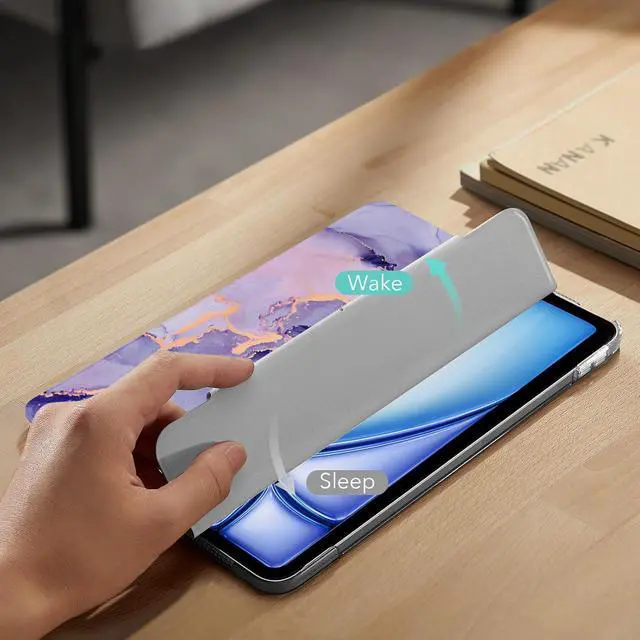 Alt view image 5 of 5 - Sahara - Inspire Series Folio Case for iPad Pro 11" (M4 2024/M5 2025), Purple Oasis, (TB00395)