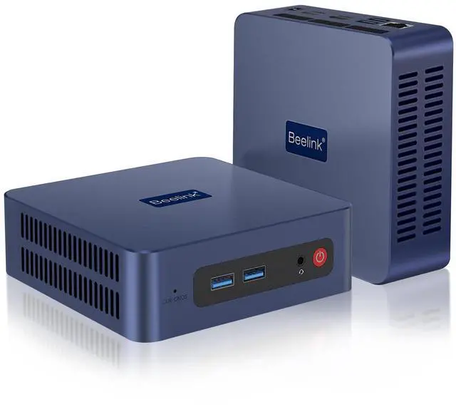 Main image of Beelink SER3 Mini PC AMD Ryzen 3 3200U (2C/4T) up to 3.5GHz, 16GB DDR4 2400MT/s 500GB PCIE3.0 SSD Graphics 3core 1200 MHz, Mini Desktop Computer Support Dual HDMI 4K Display/1000Mbps LAN/BT5.0/USB3.2