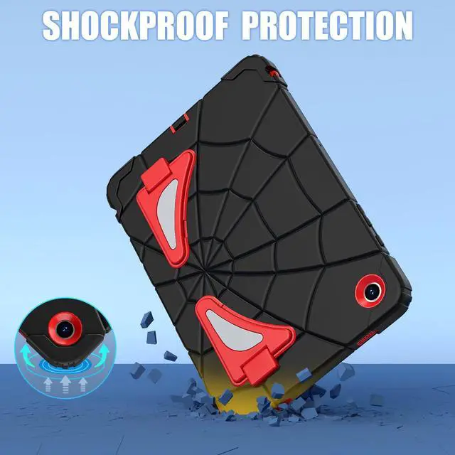 Alt view image 5 of 5 - Kids Case for Samsung Tab A9 Plus 11 inch 2023,Duty Protective Cartoon Tablet Case with Screen Protector Shoulder Strap Kickstand for Samsung A9+ SM-X216B