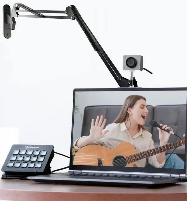 Alt view image 4 of 5 - AceTaken Tiny-2-Lite Webcam Wall-Mount Holder Stand Compatible with OBSBOT Tiny 2 Lite/Tiny 2 / Meet 2 / Meet SE/Meet/Tail 2 / Tail Air Webams