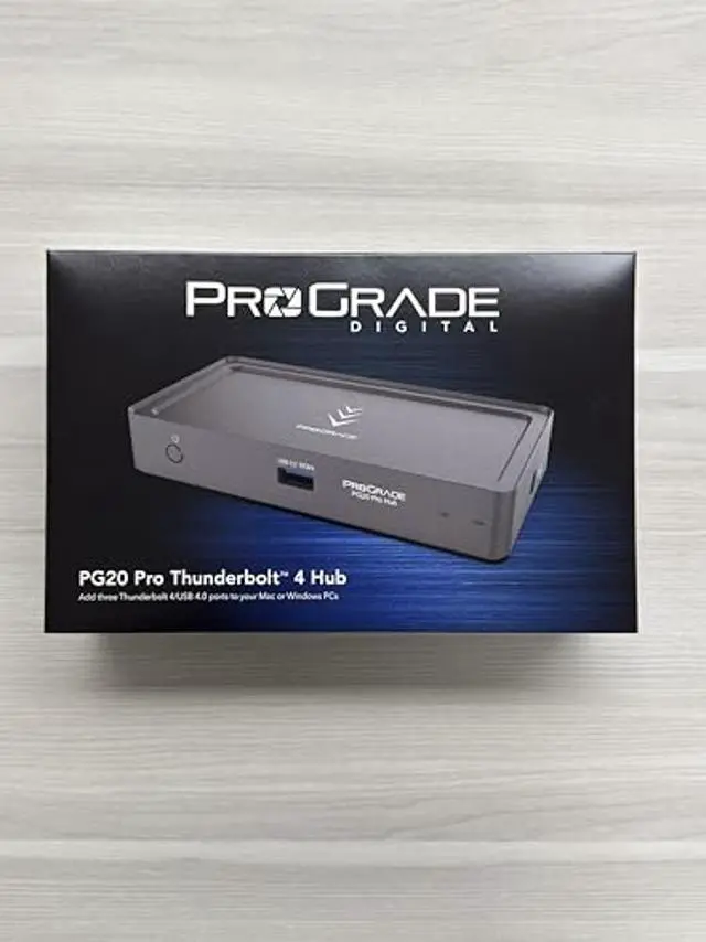 Alt view image 2 of 5 - ProGrade Digital PG20 Pro Thunderbolt 4 Hub