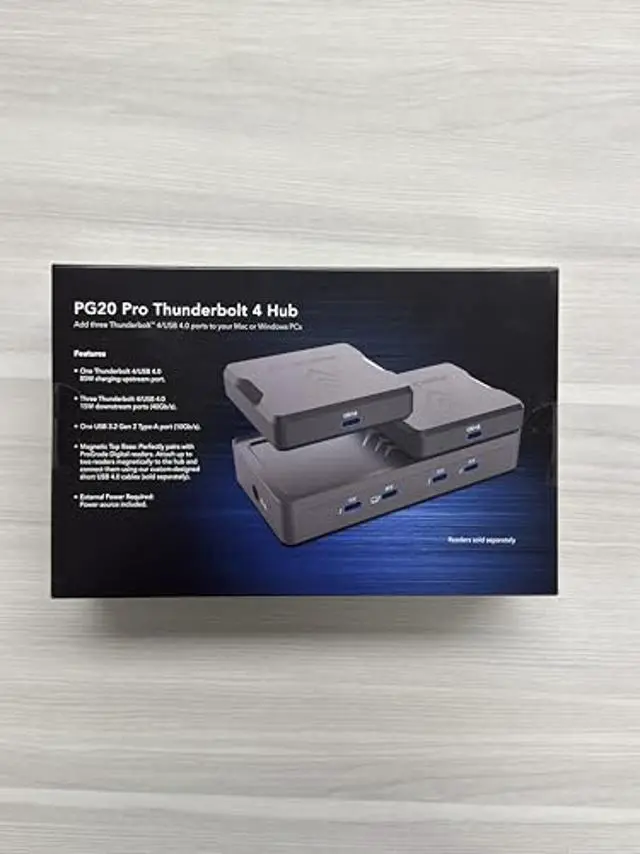 Alt view image 3 of 5 - ProGrade Digital PG20 Pro Thunderbolt 4 Hub