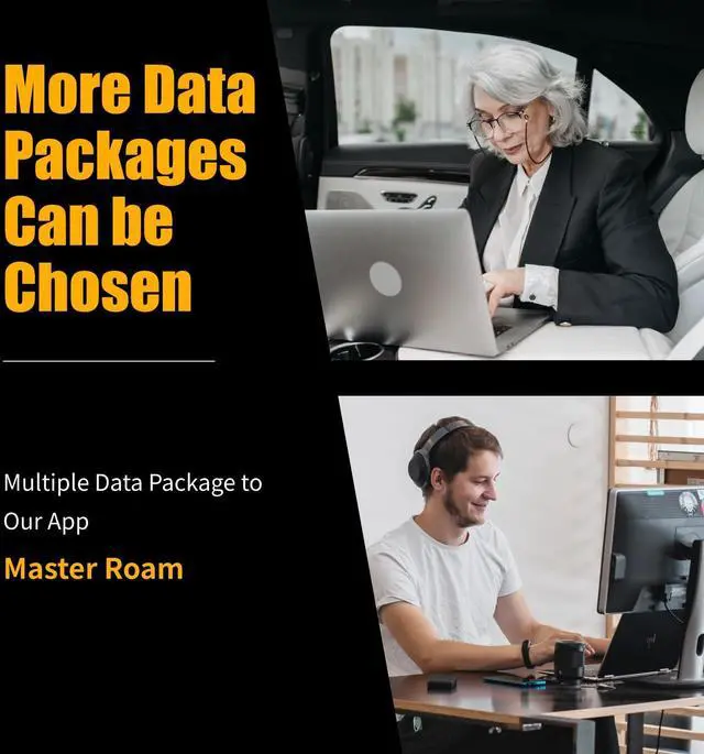 Alt view image 5 of 5 - Global Travel Mobile Hotspot Device 4G Pocket Router No Roaming fee Built-in SIM Card No Need Physical Card No Contract 150 Countries Travel Portable WiFi Hotspot 50GB for US