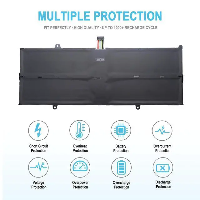Alt view image 3 of 5 - TAICROWNE 59Wh L21C4PE2 Replacement Laptop Battery for Lenovo Yoga 6 13ALC7 13ABR8 Type 82UD 83B2 Series Notebook L21M4PE2 5B11F29411 5B11N47428 5B11F29414 5B11N47499 15.52V 3815mAh