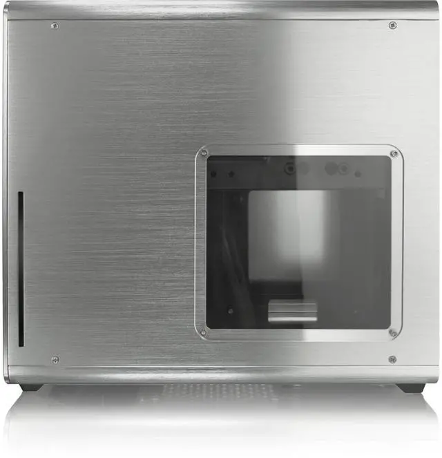Alt view image 4 of 5 - RAIJINTEK 0R200027 Styx Micro-ATX Tower Computer Case - Silver