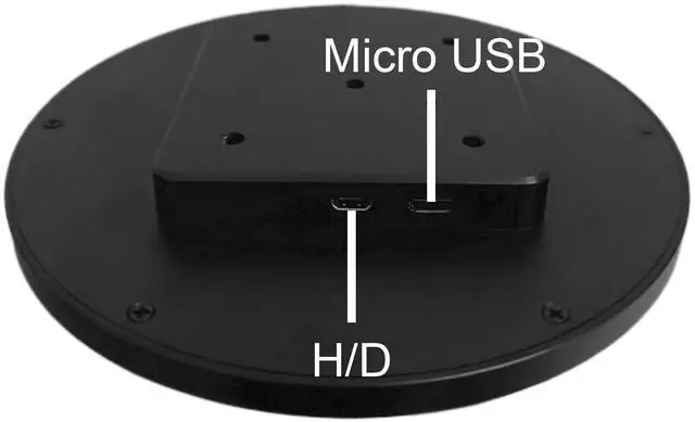 Alt view image 4 of 5 - VSDISPLAY DIY Round Screen Display 4 Inch Circle LCD 720x720 with Mini H/D Input for PC Monitoring,Car Dashboard,Gaming Mods,Black