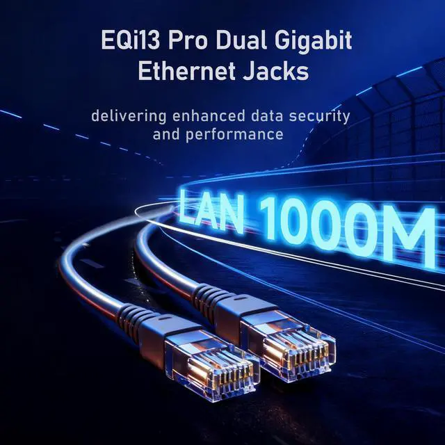 Alt view image 5 of 5 - Beelink EQi13 Mini PC, Intel Core i5 13500H(Max 4.7GHz, 12C/16T), 32GB RAM 500GB PCle4.0 SSD Mini Computers, Dual 1000M LAN/Wifi6/BT5.2, Dual 4K Display, Built-in Power Supply Windows 11 Pro Micro PC