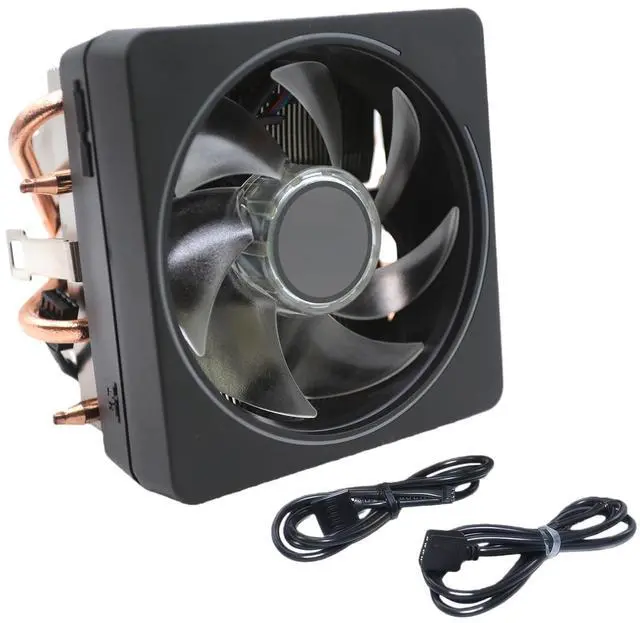 Alt view image 3 of 5 - CPU Wraith Prism Cooler RGB LED Aluminum Heatsink Copper Core Base 4-Pin PWM 95mm Fan Pre-Applied Thermal Paste Compatible with AMD Socket AM5 AM4 AM3 AM2, Ryzen 1700X 1800X 2700X 3700X 4700X 5700X