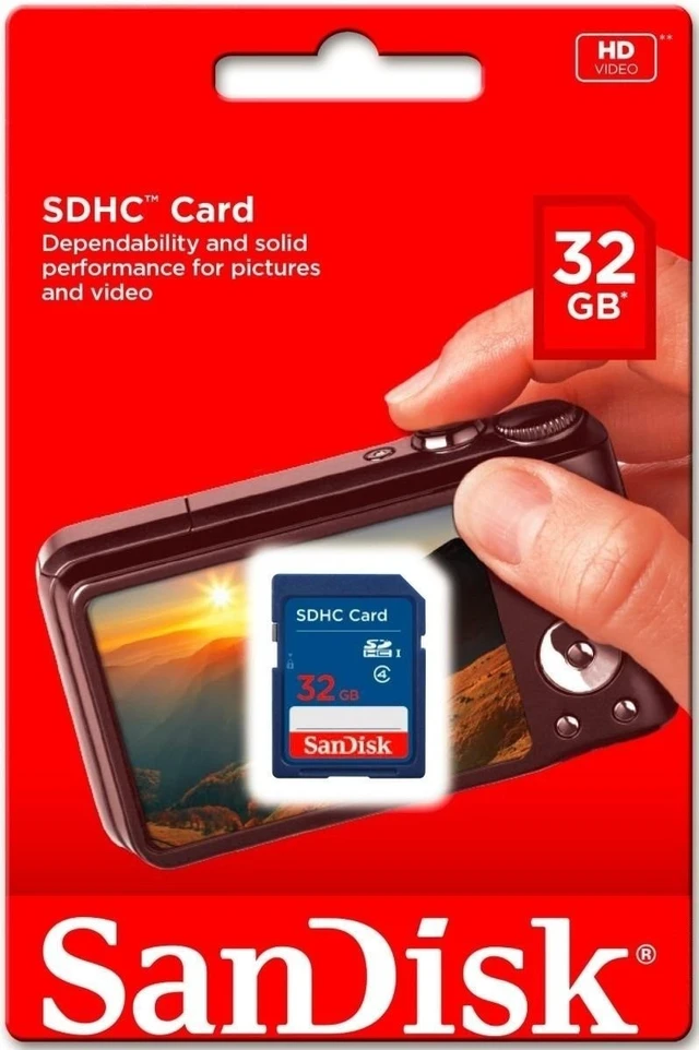 Alt view image 2 of 5 - SanDisk 32GB SDHC Card 50 Pack Class 4 Memory Cards
