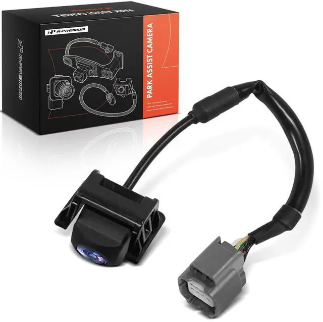 Main image of A-Premium Park Assist Camera Rear View Backup Reverse Camera Compatible with Honda Model - Civic 2016-2017 Coupe