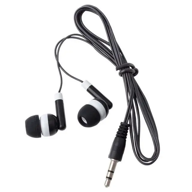 Alt view image 4 of 5 - Wjjitan Wholesale Bulk Earbuds Headphones 100 Pack Individually Bagged Earphones for Schools, Classroom, Students, Libraries, Hospitals, Museums