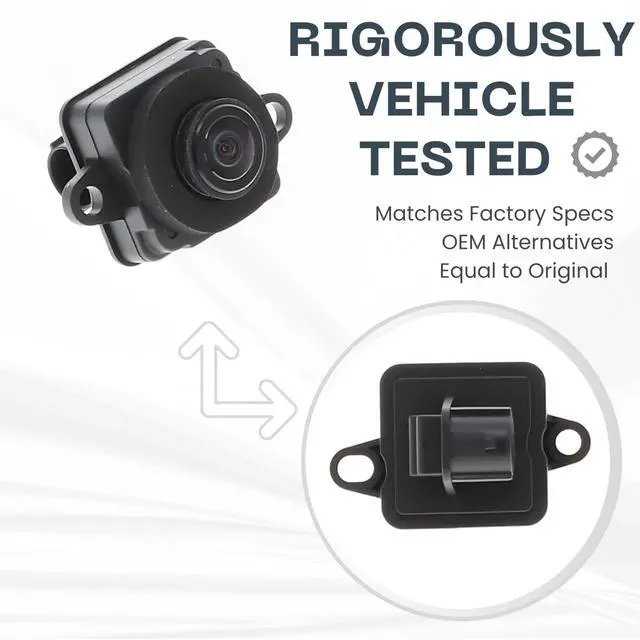 Alt view image 3 of 5 - Backup Camera Replaces for 2017-2024 Alfa Romeo Giulia ^^ 2017-2022 Giulia Quadrifoglio OE Part # 68505325AA 00505383650 68300393AA 00505620950