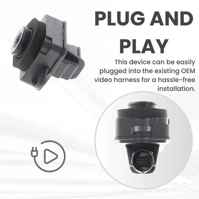 Alt view image 4 of 5 - Backup Camera Replaces for 2017-2024 Alfa Romeo Giulia ^^ 2017-2022 Giulia Quadrifoglio OE Part # 68505325AA 00505383650 68300393AA 00505620950