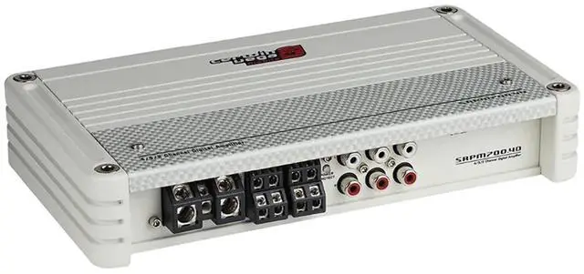 Main image of Cerwin Vega SRPM700.4D 700W RMS Class-D 4-Channel 2-Ohm Stable Marine Amplifier