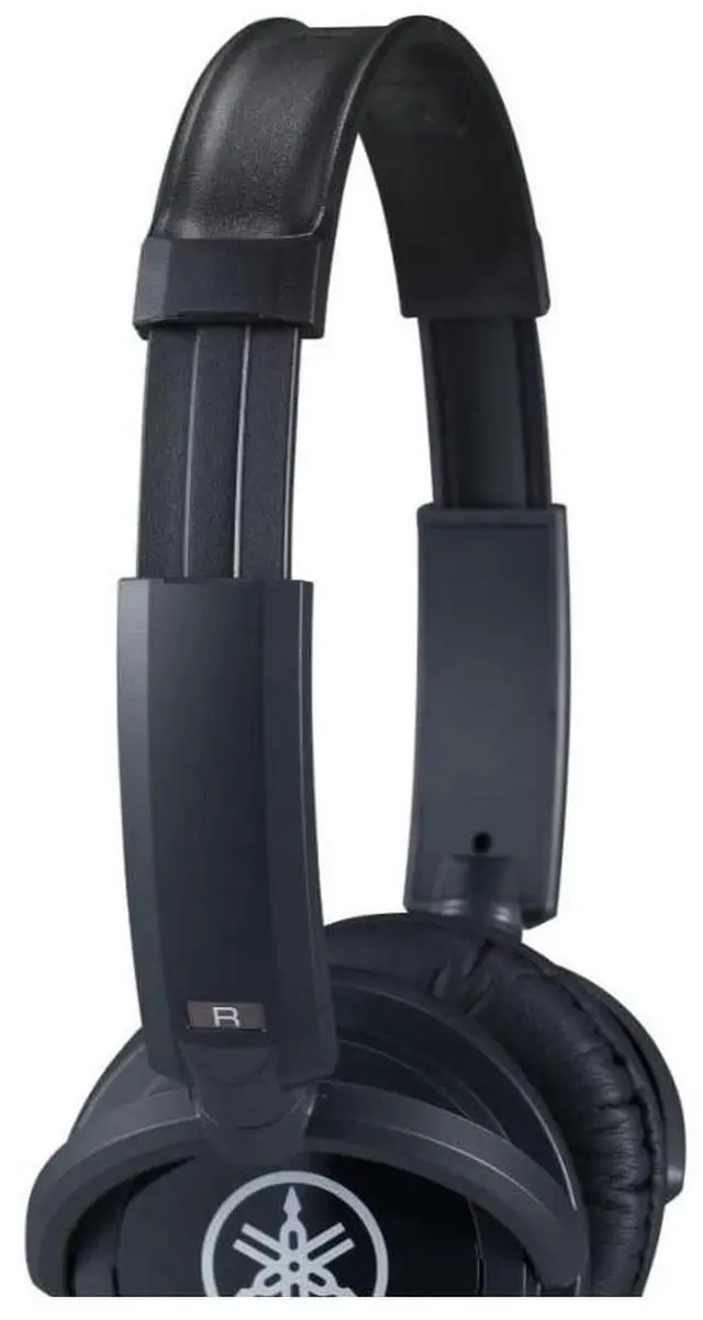 Alt view image 3 of 5 - Yamaha HPH-100B Dynamic Closed-Back Headphones, Black
