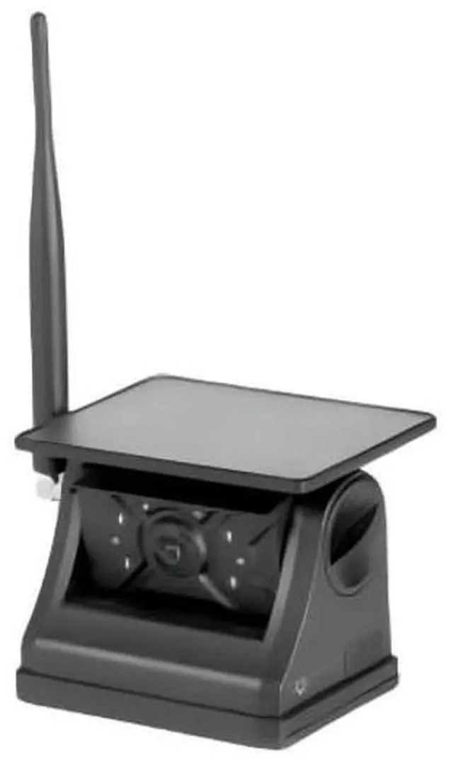 Main image of WOOCARTY Single Solar Magnetic Rear View Camera for Hitch Towing Motorhome, 9600mAh Rechargeable Battery, BS1R