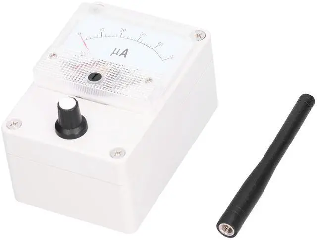 Alt view image 5 of 5 - RF Level Meter Dial Type 100K?1000MHz Field Strength Indicator Meter with Antenna Suitable for Radio Antenna Radiation