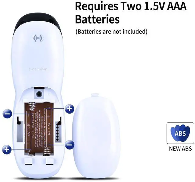 Alt view image 3 of 4 - RYQIF RC73 Universal Replacement Remote Controller (Replaces RC71/RC72) Fits DirecTV HR20 HR21 HR34 HR44 HR54