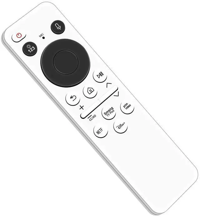 Alt view image 5 of 5 - Voice Replacement Remote Work for Samsung Smart TV QN65LS03DDFXZA QN65LS03DAFXZA LS32DM703UNXZA QN85LS03DDFXZA LS27CM701UNXZA QN55LS03DDFXZA QN85LS03DAFXZA QN50LS03DDFXZA LS32DM801UNXZA LS43DM70