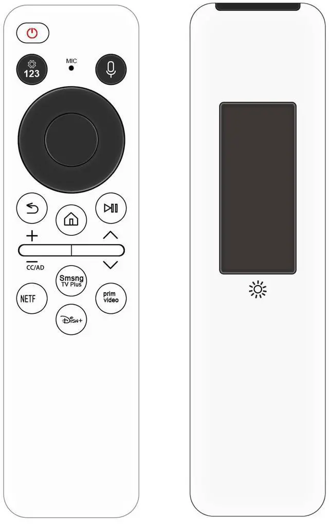 Main image of Voice Replacement Remote Work for Samsung Smart TV QN65LS03DDFXZA QN65LS03DAFXZA LS32DM703UNXZA QN85LS03DDFXZA LS27CM701UNXZA QN55LS03DDFXZA QN85LS03DAFXZA QN50LS03DDFXZA LS32DM801UNXZA LS43DM70