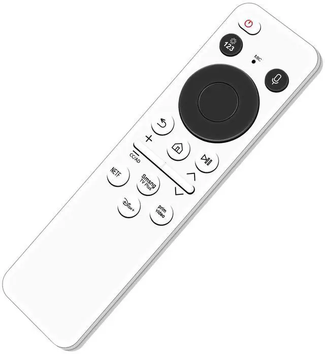 Alt view image 4 of 5 - Voice Replacement Remote Work for Samsung Smart TV QN65LS03DDFXZA QN65LS03DAFXZA LS32DM703UNXZA QN85LS03DDFXZA LS27CM701UNXZA QN55LS03DDFXZA QN85LS03DAFXZA QN50LS03DDFXZA LS32DM801UNXZA LS43DM70