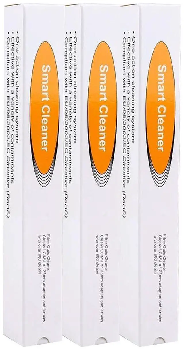 Alt view image 2 of 5 - USON 3pc LC Fiber Optic Cleaner Pen,Cleaning LC 1.25mm Plug Connector Fiber Optic Cleaner Pen, More Than 800 uses