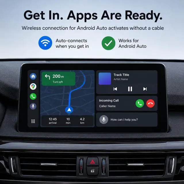 Alt view image 5 of 5 - XMOLINK 12.3" Wide-View CarPlay & Android Auto Screen for BMW X3 X4 2014-2016 NBT, Linux Touchscreen Retrofit Display, F25/F26, iDrive Retained