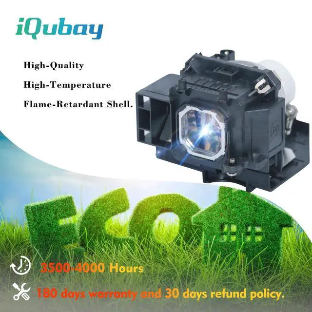 Alt view image 2 of 5 - iQubay NP15LP Replacement Projector Lamp Bulb for NEC M260X M260W M300X M300XG M260XS M230X M271W M271X M311X with Housing