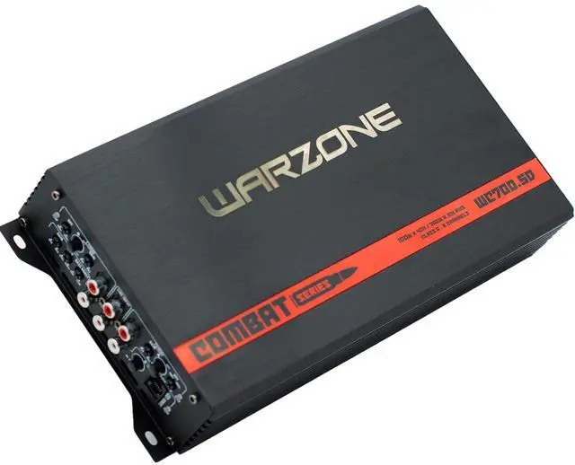 Alt view image 2 of 5 - Warzone Series Car Amplifiers - True RMS Power Class D Amps, 1/2/4 Ohm Stable, Multi-Channel and Monoblock Options, Remote Sub Control (700W / 5 Channels)