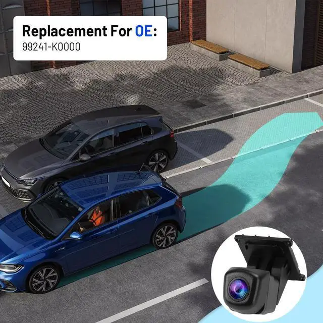 Alt view image 5 of 5 - Car Rear View Camera for Kia Soul 2020-2022 2021 Reverse Back Up Parking Cam Recorder Replaces 99241-K0000 High Performance Clear Image